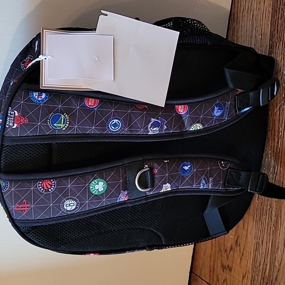NWT Pottery Barn Teen NBA Gear Up Large Backpack - Monogrammed TMP - Picture 3 of 8
